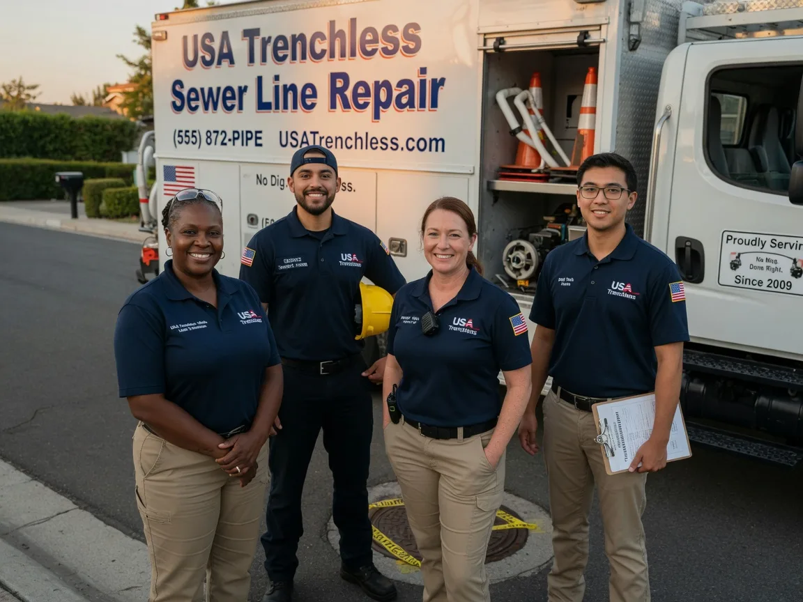 Sewer Line Repair company in Corn, OK